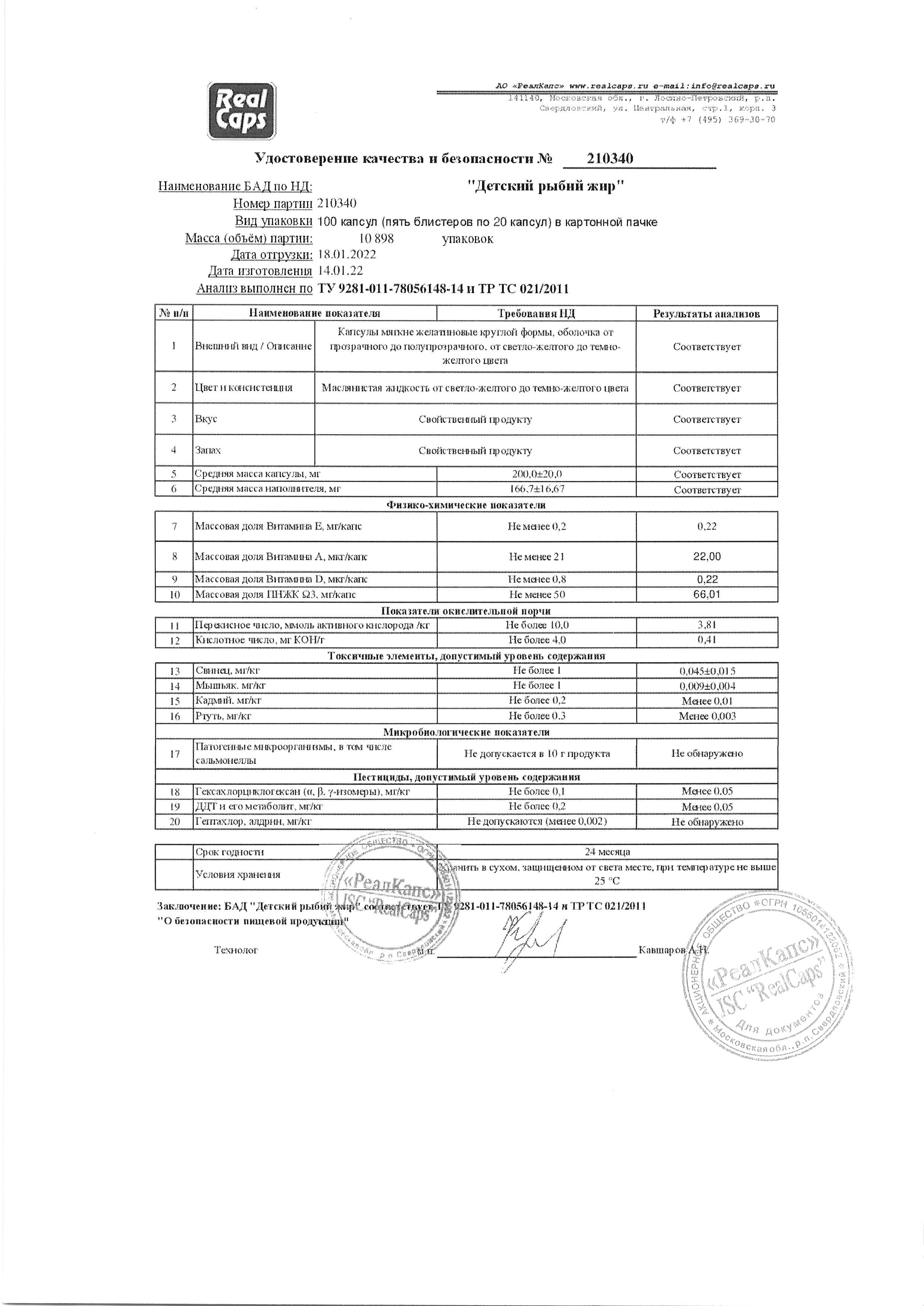 Паспорт №012022
